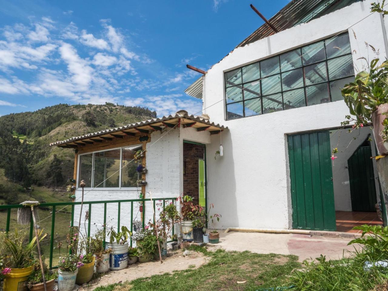 Hospedaje Bella Vista Monguí Exteriér fotografie